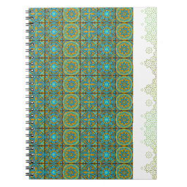 Islamiska Geometric Bok Cover Anteckningsbok