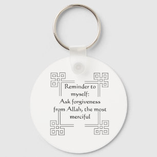 Islamiska Keychain (förlåtelse) Nyckelring
