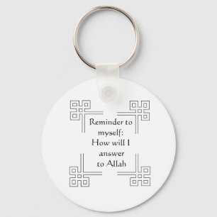 Islamiska Keychain Nyckelring