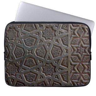 Islamiska Mönster Ceramic Tile Laptop Fodral