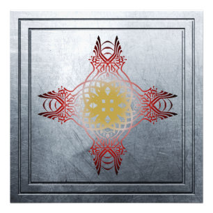 Islamiska poster med bismillah mosaic ord