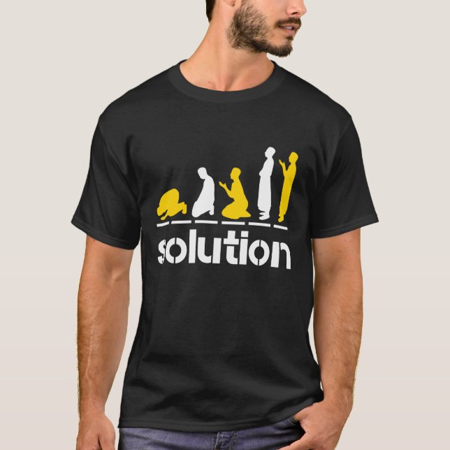 Islamiska Pray Islam Faith muslim ramadan religion T Shirt (Framsida)