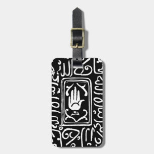 Islamiskt symbol bagagebricka