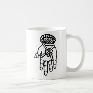 Islamiskt symbol: Hamsa Kaffemugg