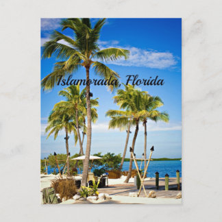 Islamorada, Florida Palmer Helg Vykort