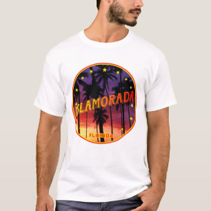 Islamorada, Florida Palmtree Sunset T Shirt