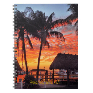 Islamorada, Florida sunset Anteckningsbok