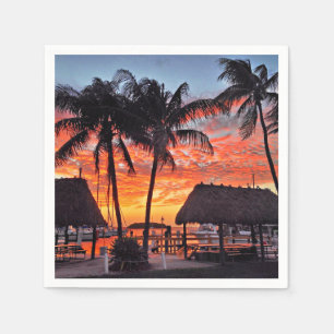 Islamorada, Florida sunset Pappersservett
