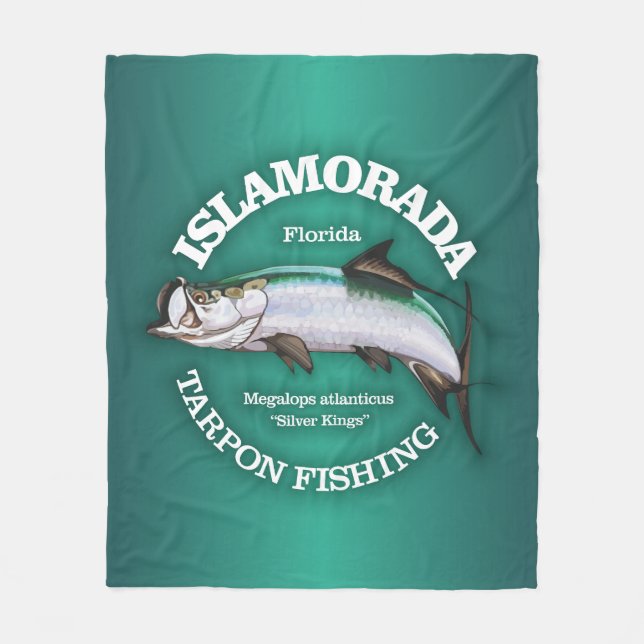 Islamorada (Tarpon) Fleecefilt (Framsidan)