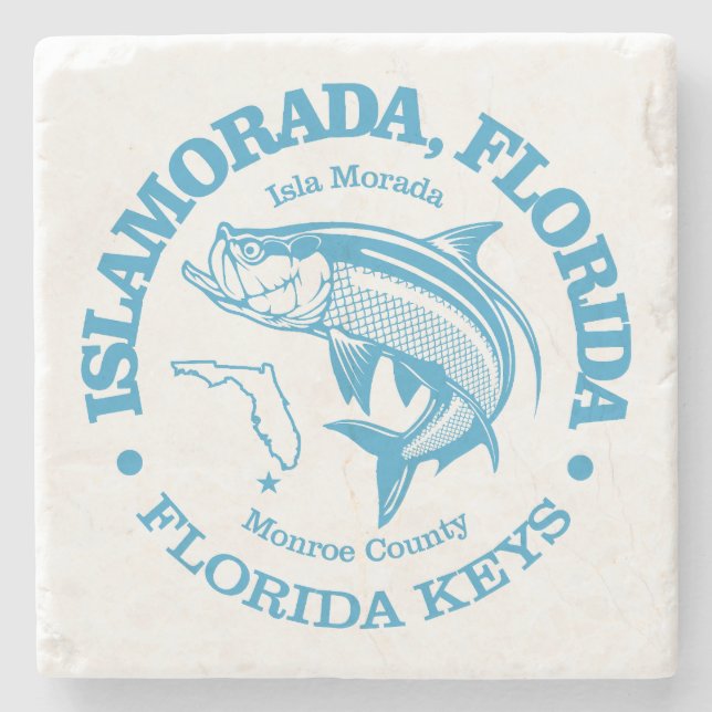 Islamorada (tarpon) stenunderlägg (Framsidan)