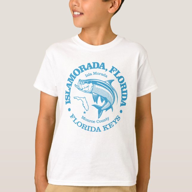 Islamorada (tarpon) t shirt (Framsida)