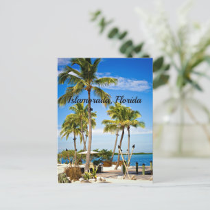 Islamorada, tropiskt fotografi av Florida Vykort