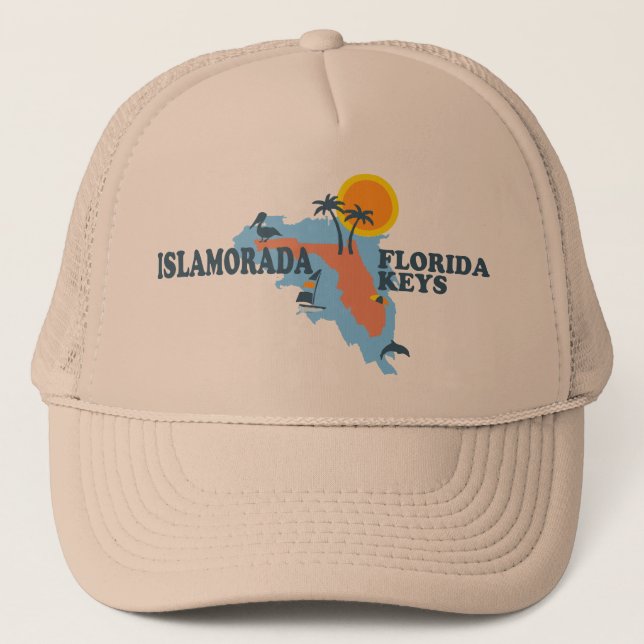 Islamorada. Truckerkeps (Framsida)