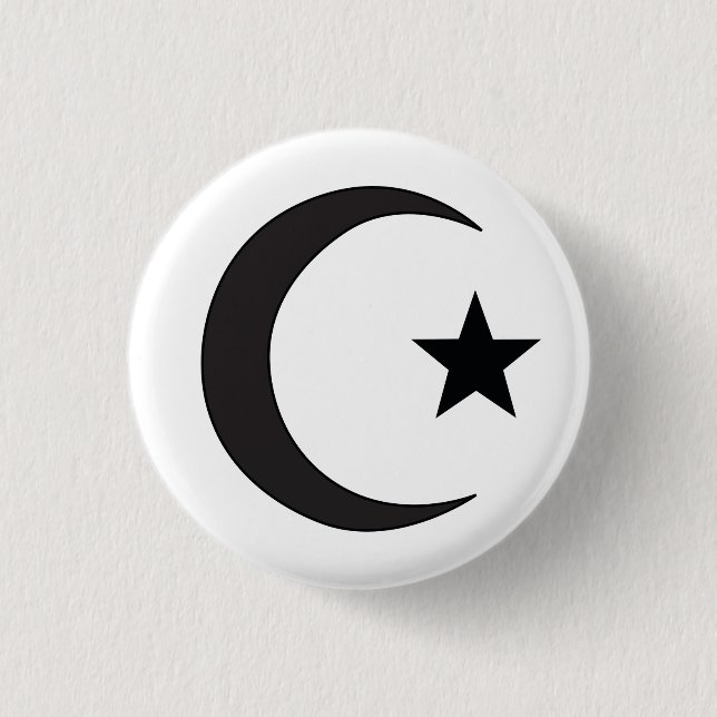 Islamreligiösasymbol Knapp (Framsida)