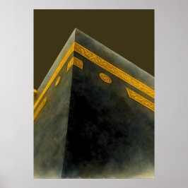 Islamsk Abstrakt Mecka Poster