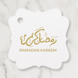 Islamska arabiska Ramadan Kareem Gåvor Etiketter