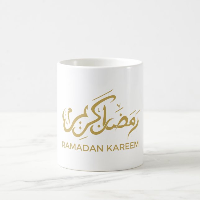 Islamska arabiska Ramadan Kareem Kaffemugg (Center)