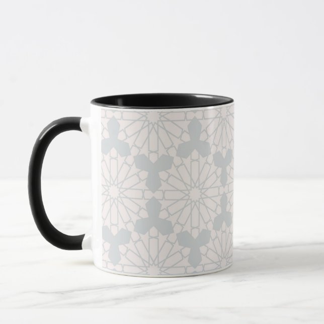 Islamskt geometriskt mönster mugg (Vänster)