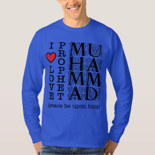 Islamskt T-shirt Muslimsk klänning Halal blygsam k
