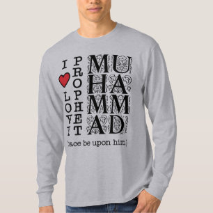Islamskt T-shirt Muslimska kläder Halal blygsamma
