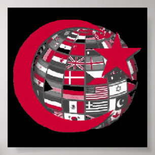 ISLAMVÄRLDSaffisch Poster