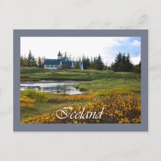 Island, Þingvellir nationalpark Vykort