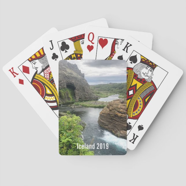 Island 2019 - Spelkort (Baksidan)