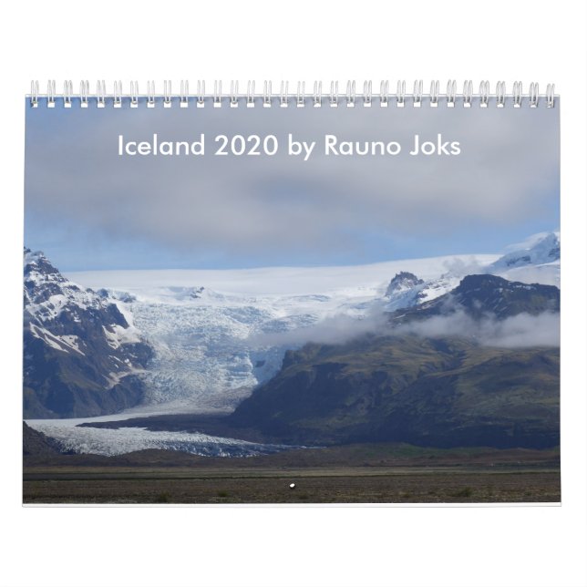 Island 2020 av Rauno Joks Kalender (Omslag)