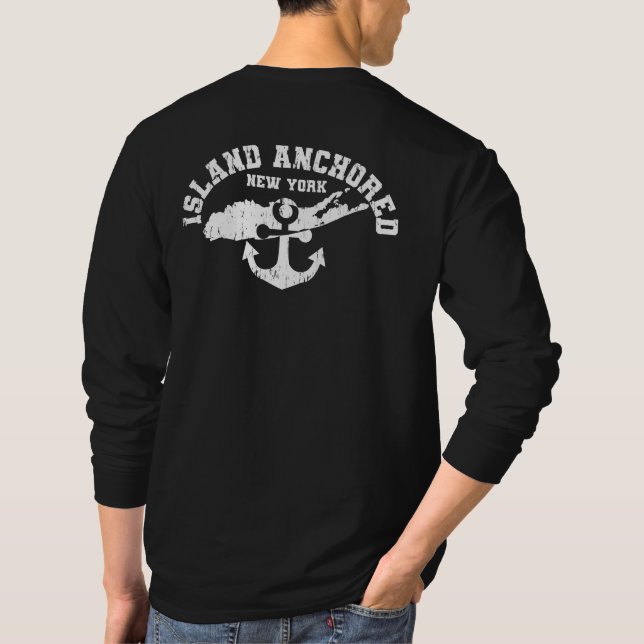 ISLAND ANCHORED - Långärmad T-Shirt (Baksida)