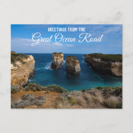 Island Archway Great Ocean Road Australien Vykort