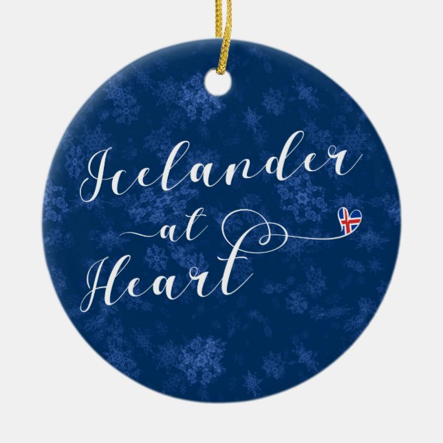 Island At Heart, Julgran Ornament (Framsidan)