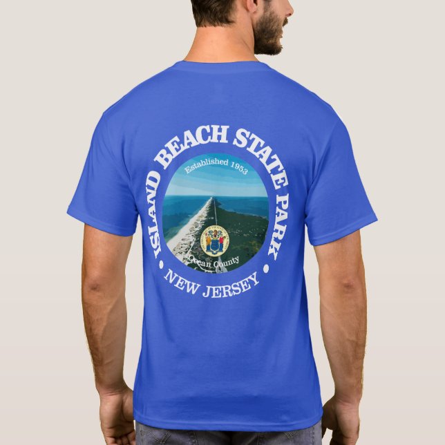 Island Beach SP T Shirt (Baksida)