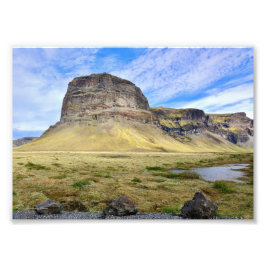 Island-berg-Lómagnúpur Fototryck