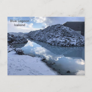 Island - Blå lagunen, Island A Vykort