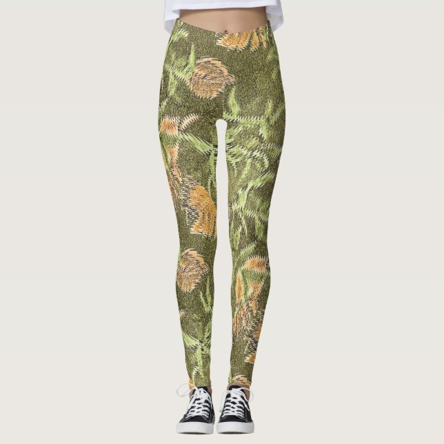 Island Brown Leggings (Framsida)