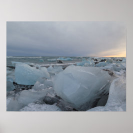 Island Diamond Beach Poster