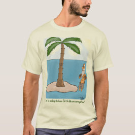 Island Divorce Natural T Shirt
