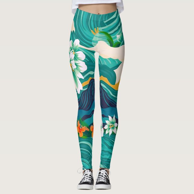 Island Dreams Leggings (Framsida)