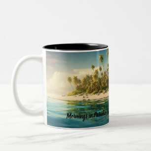 Island Dreams - The Caribbean Friends Collection Två-Tonad Mugg