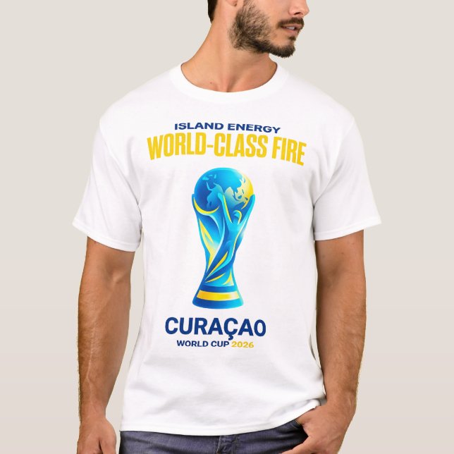 Island Energi Världsklass Brand T Shirt (Framsida)
