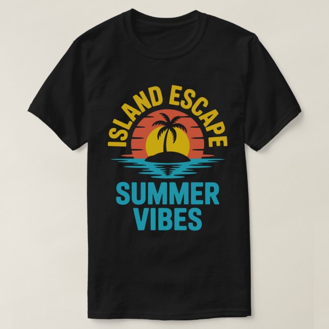 Island Escape Tröja (Design framsida)