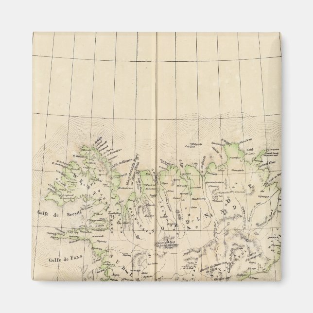 Island, Europa Magnet (Framsidan)