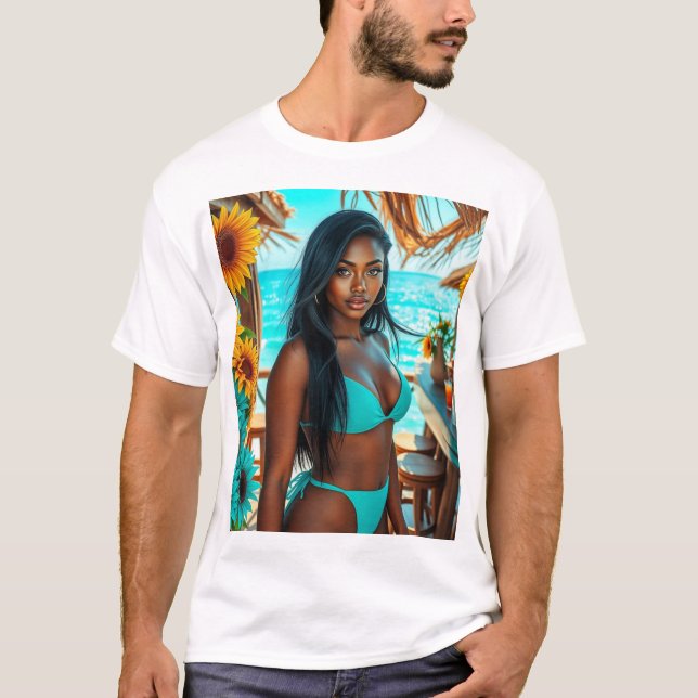 Island Fantasy T Shirt (Framsida)