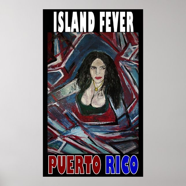 ISLAND FEVER PUERTO RICO POSTER (Framsidan)