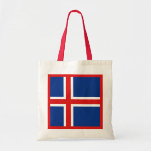 Island Flagga Bag Tygkasse