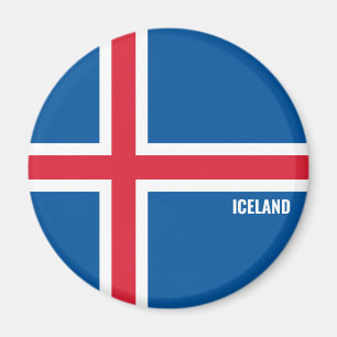 Island Flagga Charming Patriotic Magnet