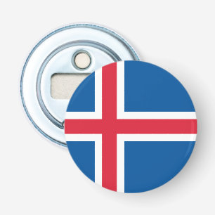 ISLAND FLAGGA - FLASKÖPPNARE