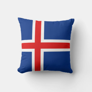Island Flagga x Flagga Kudde