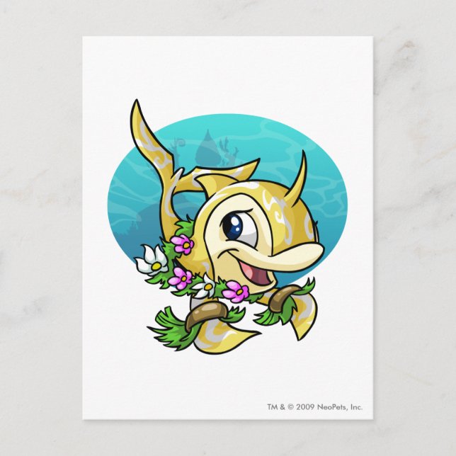 Island Flotsam Vykort (Framsida)