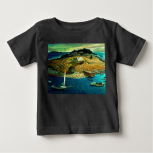 Island Funeral, 1939 av Newell Convers Wyeth T Shirt